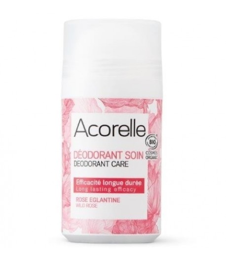 Dzika Róża - Organiczny dezodorant w kulce - Acorelle 50 ml