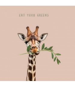 EAT YOUR GREENS - serwetki stołowe bambusowe - chic-mic 20 szt.