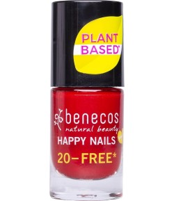 Cherry Red - lakier do paznokci Happy Nails - Benecos 5ml