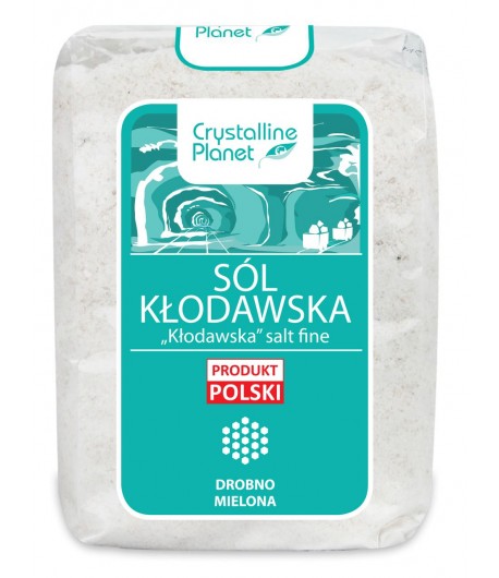 Sól Kłodawska drobno mielona - Bio Planet 600g