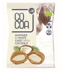 Migdały w białej polewie Kokosowej BIO - COCOA 70g