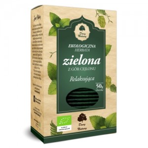 Herbata zielona Relaksująca BIO - Dary Natury 50 g (25x2g)