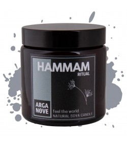 HAMMAM - Naturalna świeca sojowa - Arganove 100ml