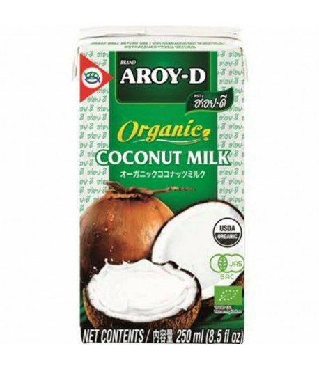 COCONUT MILK - Mleczko kokosowe organiczne BIO - AROY-D 250 ml