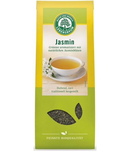 Herbata zielona Jaśminowa liściasta BIO - Lebensbaum 75 g