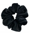 Welurowa scrunchie - czarny - BoMoye