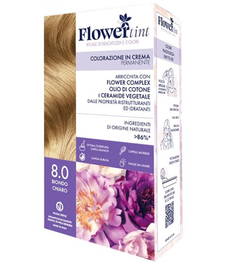 Farba FlowerTint 8.0 Jasny blond seria naturalna 120ml