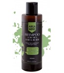 Mr. Strong Ziołowy szampon dla mężczyzn do pielęgnacji włosów i brody - ARGANOVE 200ml