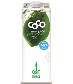 Woda kokosowa naturalna BIO - COCO 1l