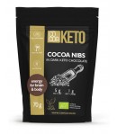 Kruszone ziarno Kakao w Czekoladzie KETO bez dodatku cukru BIO - COCOA 70 g