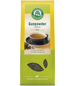 Herbata Zielona GUNPOWDER liściasta BIO - LEBENSBAUM 100 g