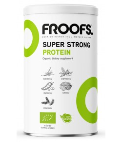 SUPER STRONG Mieszanka protein w proszku BIO - FROOFS 400 g