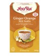 GINGER ORANGE WITH VANILLA Imbirowo-pomarańczowa z wanilią BIO - YOGI TEA®