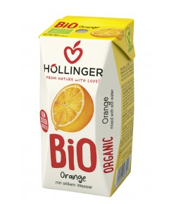 Nektar  POMARAŃCZOWY bez dodatku cukrów BIO - HOLLINGER 200 ml