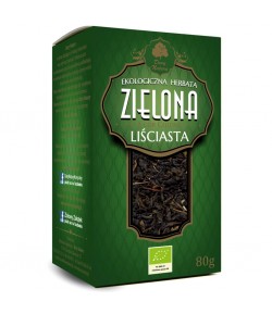 Herbata zielona liściasta BIO - Dary Natury 80 g