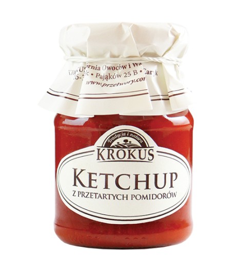 Ketchup bezglutenowy - KROKUS 180 G