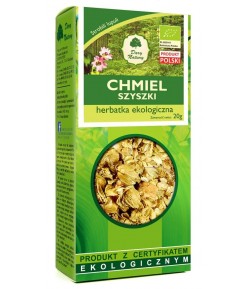 Chmiel szyszki BIO - herbatka ekologiczna - Dary Natury 20 g