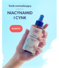 Tonik normalizujący Niacynamid i Cynk - Nature Queen 150 ml