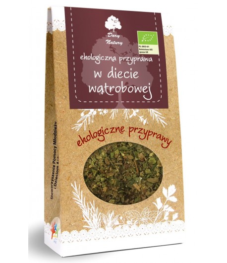 Przyprawa w diecie wątrobowej BIO - Dary Natury 40 g