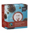 Kokosowe peelingujace mydło w kostce do ciała - Fair Squared 2x80 g