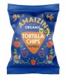 Chipsy TORTILLA  kukurydziane paprykowe bezglutenowe BIO - Amaizin 75 g