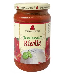 Sos pomidorowy z Ricottą bezglutenowy BIO - Zwergenwiese 350 g